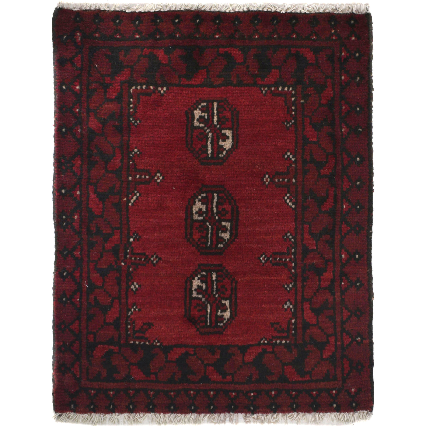 Ethnic Wool Handwoven Doormat 2.2x1.8 ft