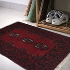Ethnic Wool Handwoven Doormat 2.2x1.8 ft