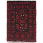 Wool Artisan Nomadic Welcome Rug 2x1.4 ft