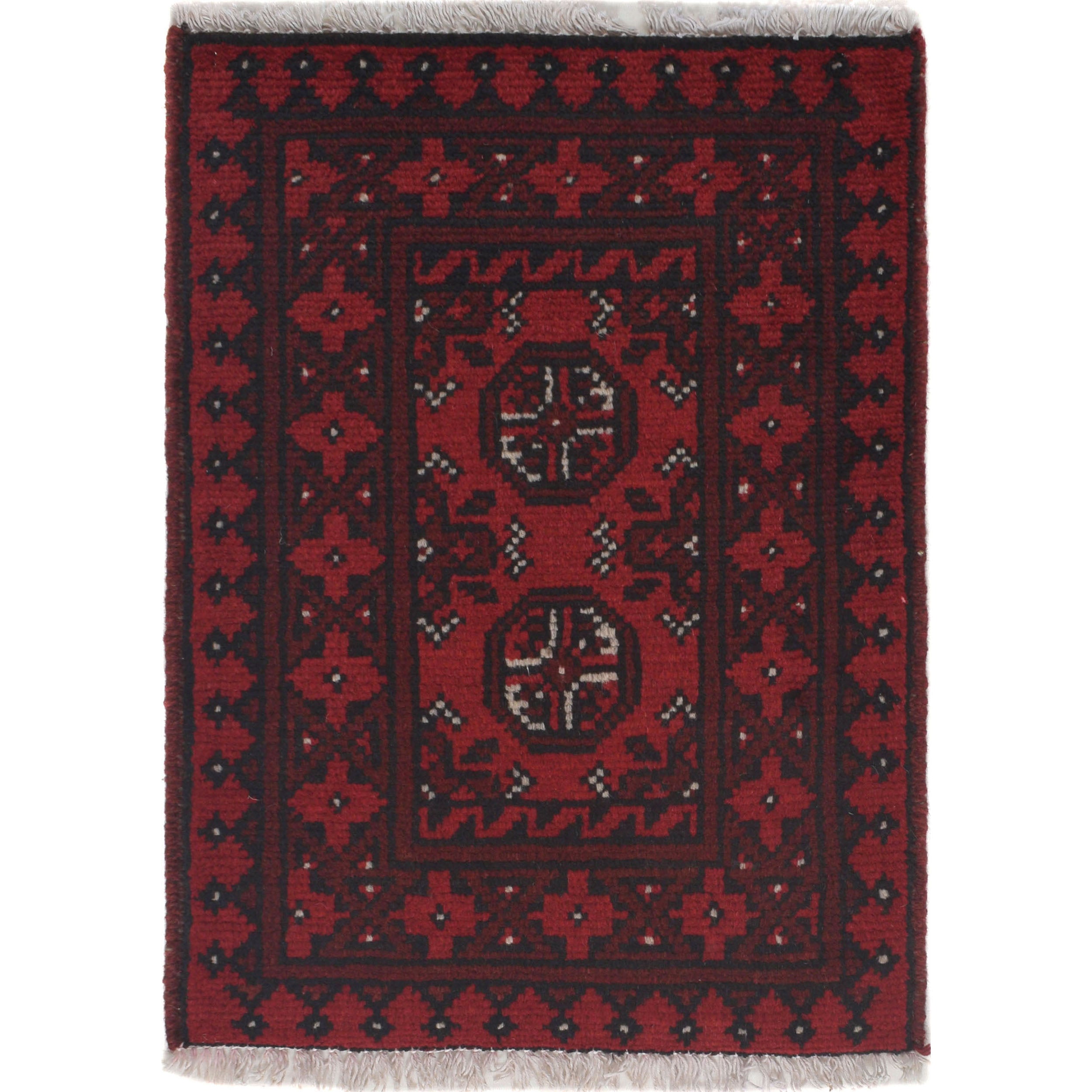 Wool Artisan Nomadic Welcome Rug 2x1.4 ft