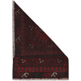 Cozy Afghan Tribal Entry Rug 2.1x1.5 ft